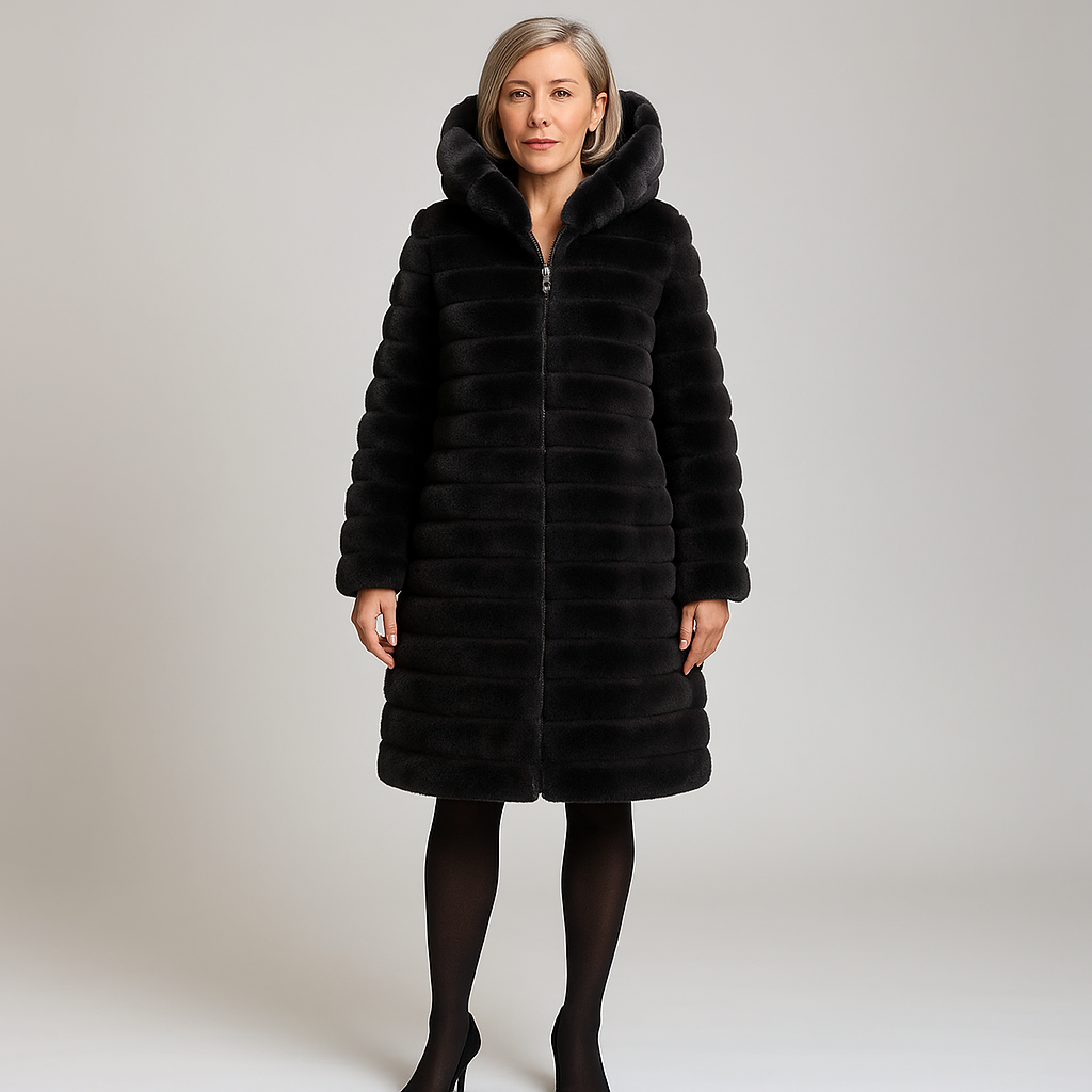 Loren™ | Cappotto invernale di lusso in pelliccia sintetica