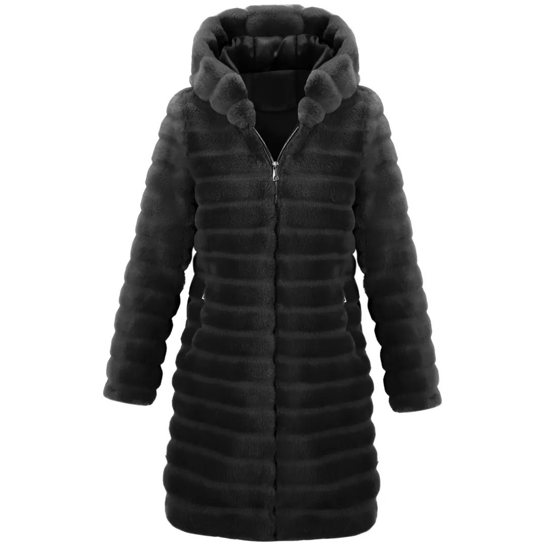 Loren™ | Cappotto invernale di lusso in pelliccia sintetica