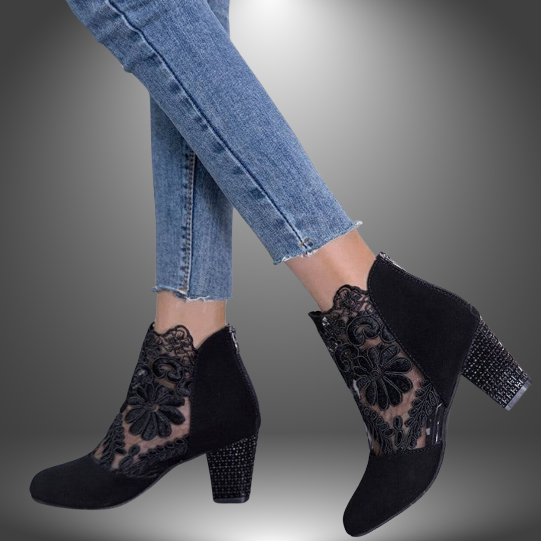Isabel | Stivaletti Premium di Pizzo Artigianale