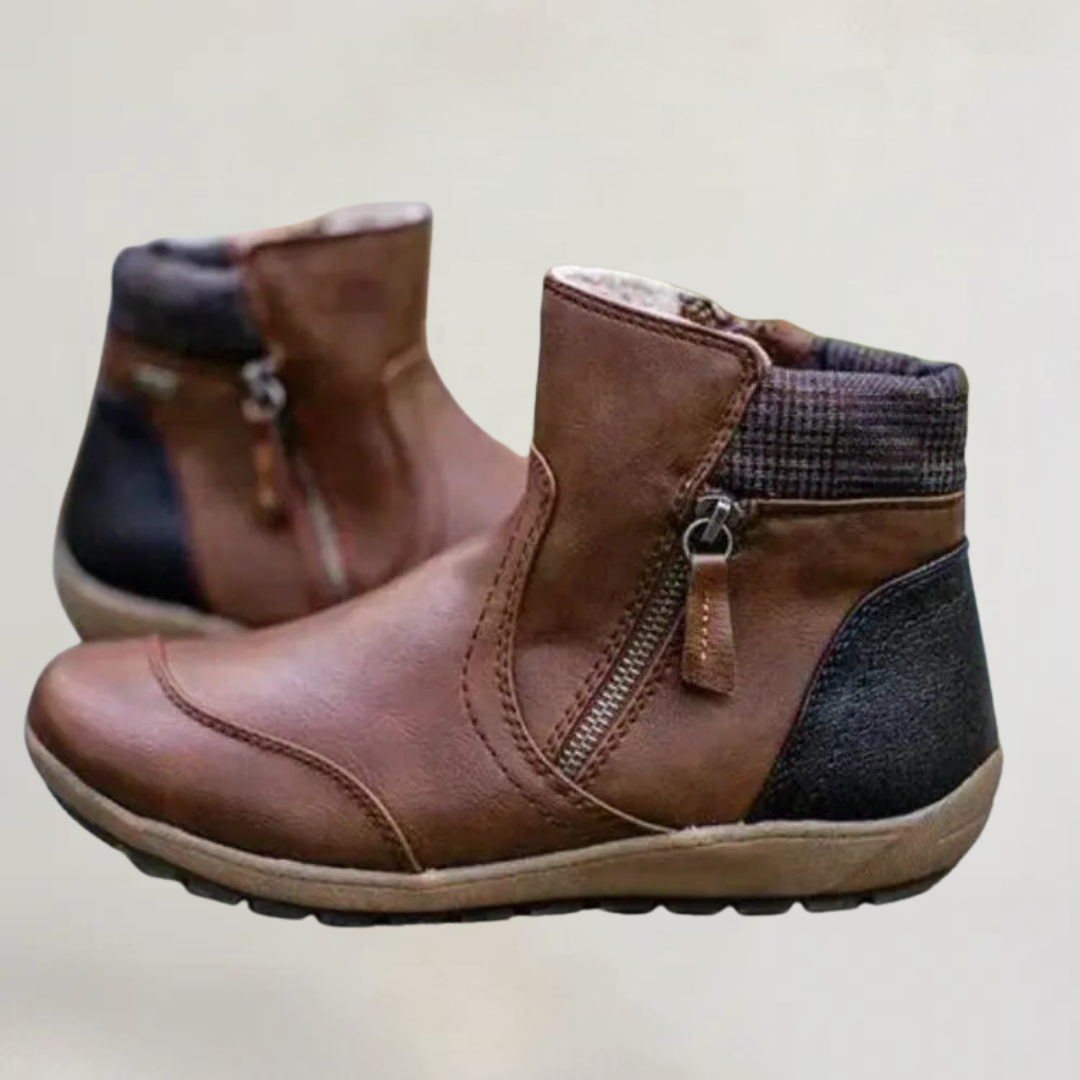 VERONICA | STIVALI ORTOPEDICI IMPERMEABILI CON ZIP PREMIUM