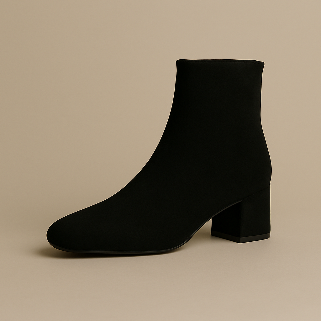 Marilena | Eleganti Stivaletti con Fodera Calda e Tacco