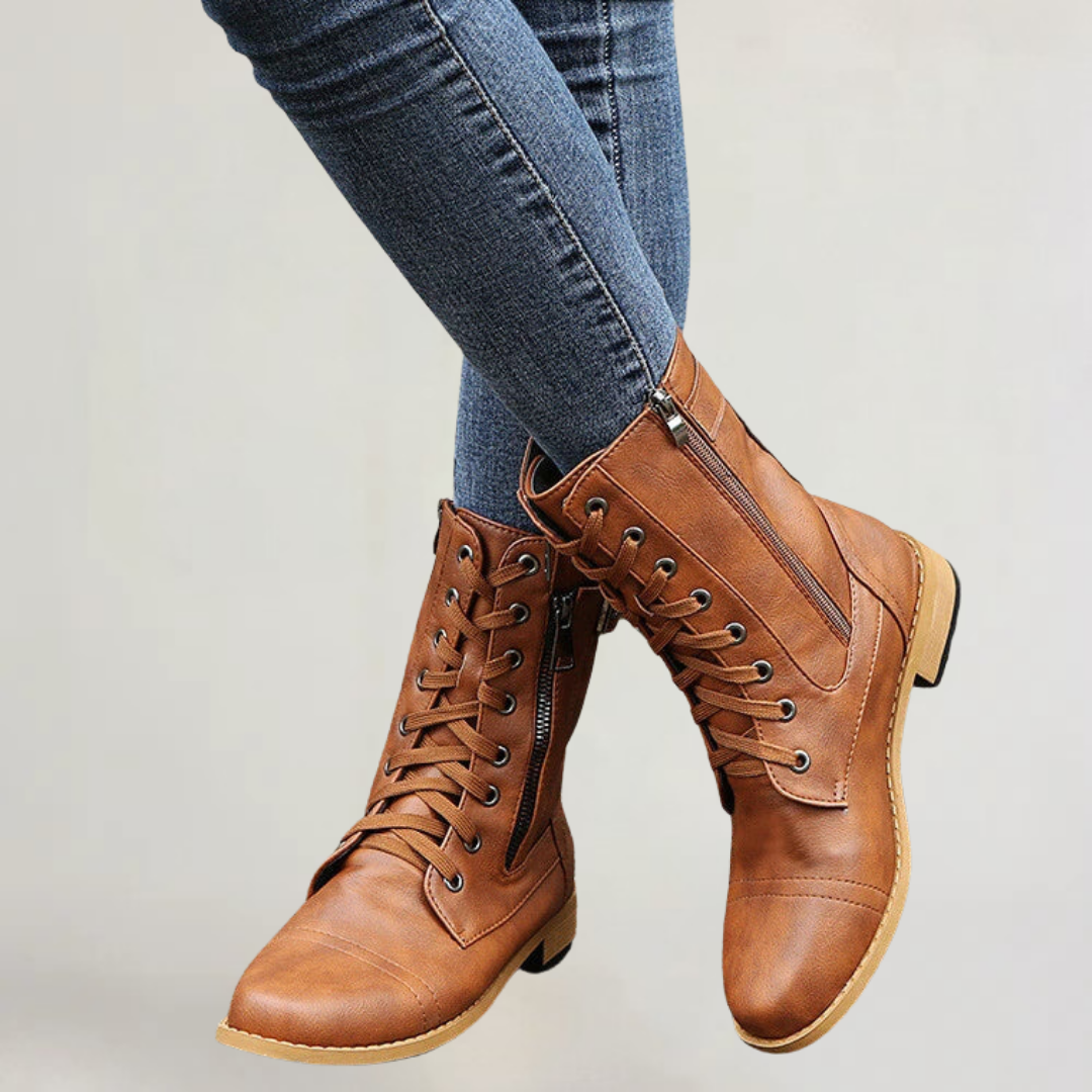 SILVIA | STIVALI ORTOPEDICI IN PELLE PREMIUM