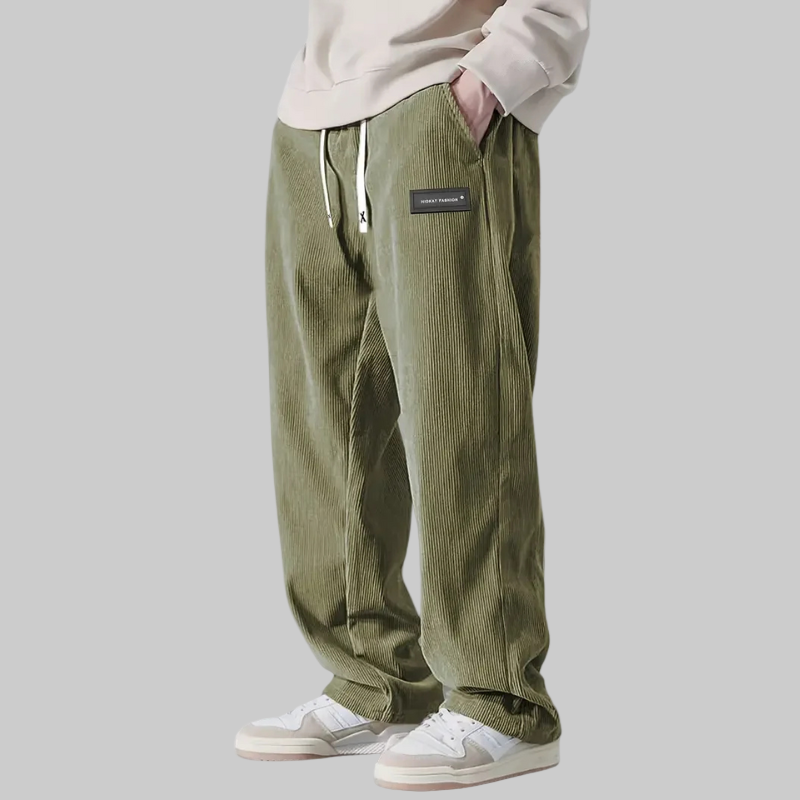 Rocco™ | Pantaloni in Velluto a Coste Testurizzato