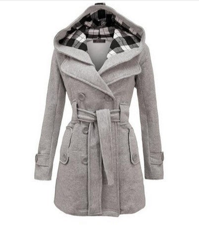 Loren™ | Cappotto invernale premium con cappuccio