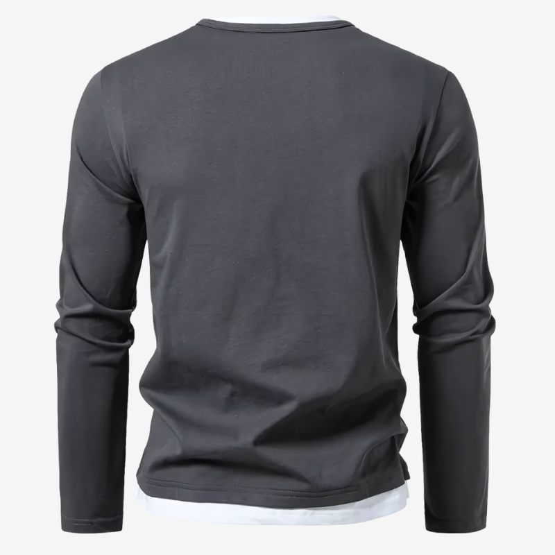 Emilio™ | Maglia a Manica Lunga Premium in Cotone