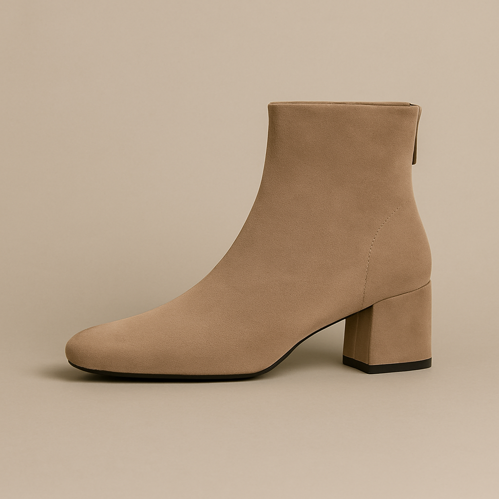 Marilena | Eleganti Stivaletti con Fodera Calda e Tacco