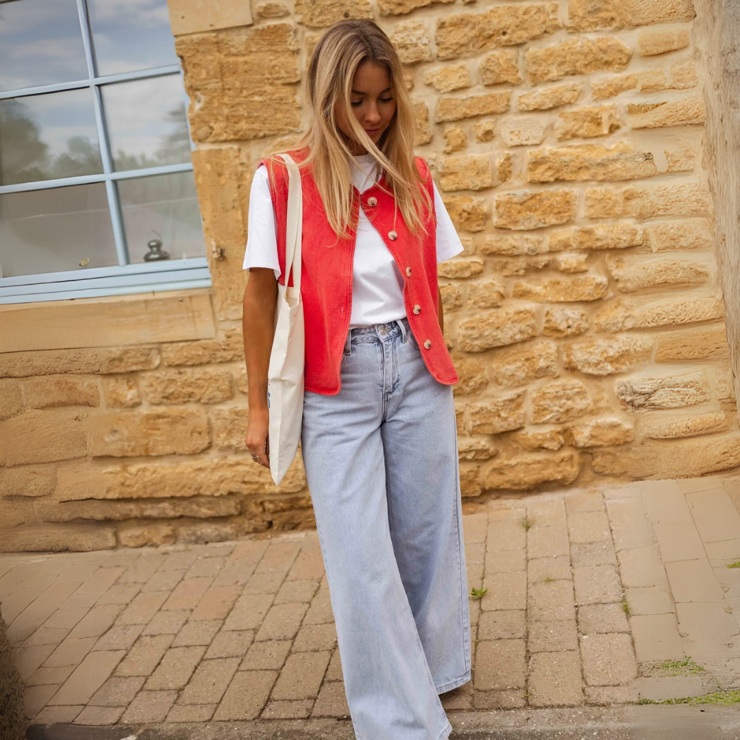 Salvatrice | Elegante gilet estivo artigianale