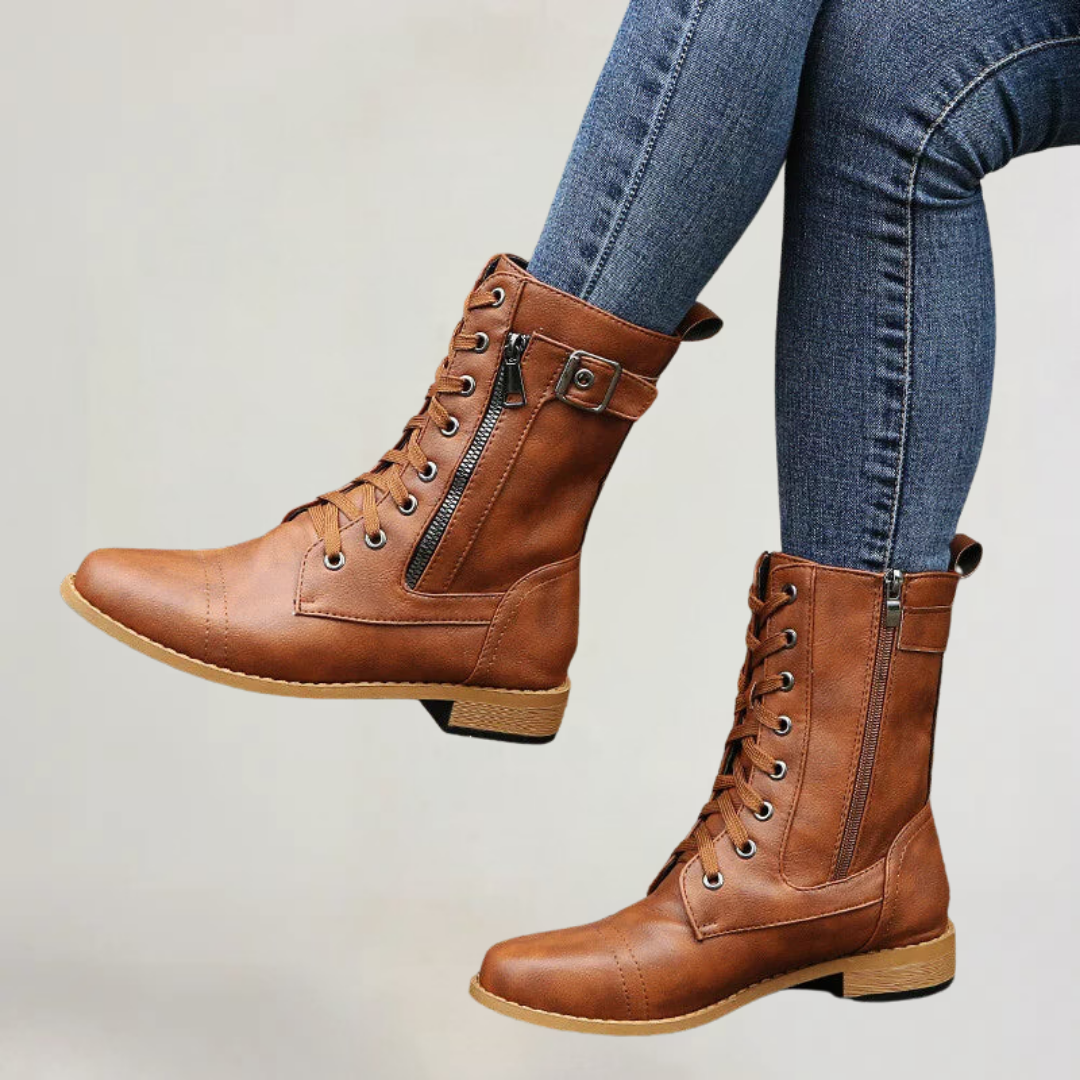 SILVIA | STIVALI ORTOPEDICI IN PELLE PREMIUM