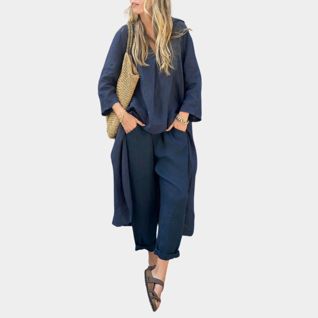 Albina | Set chic e confortevole artigianale