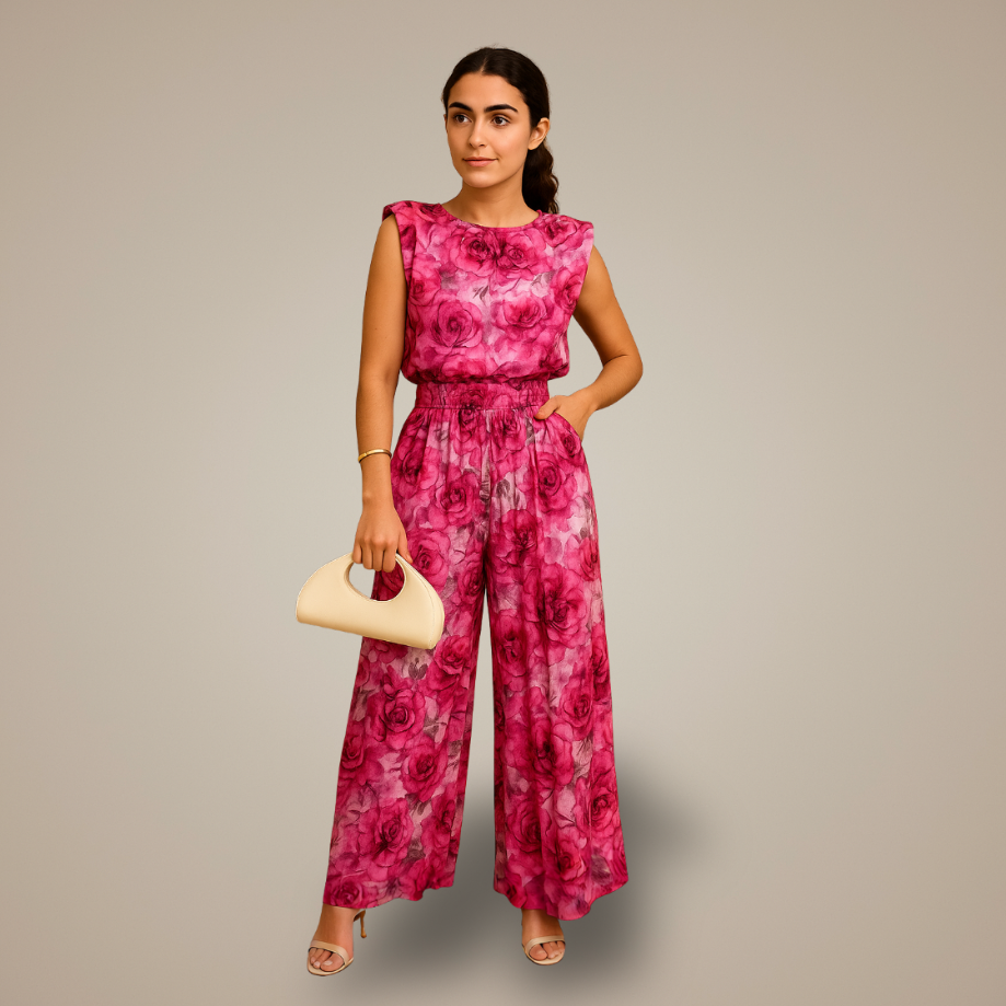 Cosima | Completo primaverile-estivo plissettato