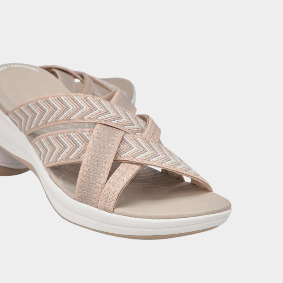 Debora | Sandali Estivi con Elastici Intrecciati Premium