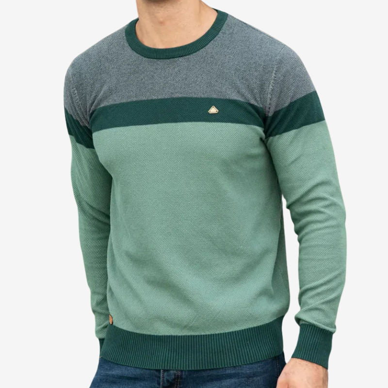 Emilio™ | Maglione classico in cotone lavorato a maglia