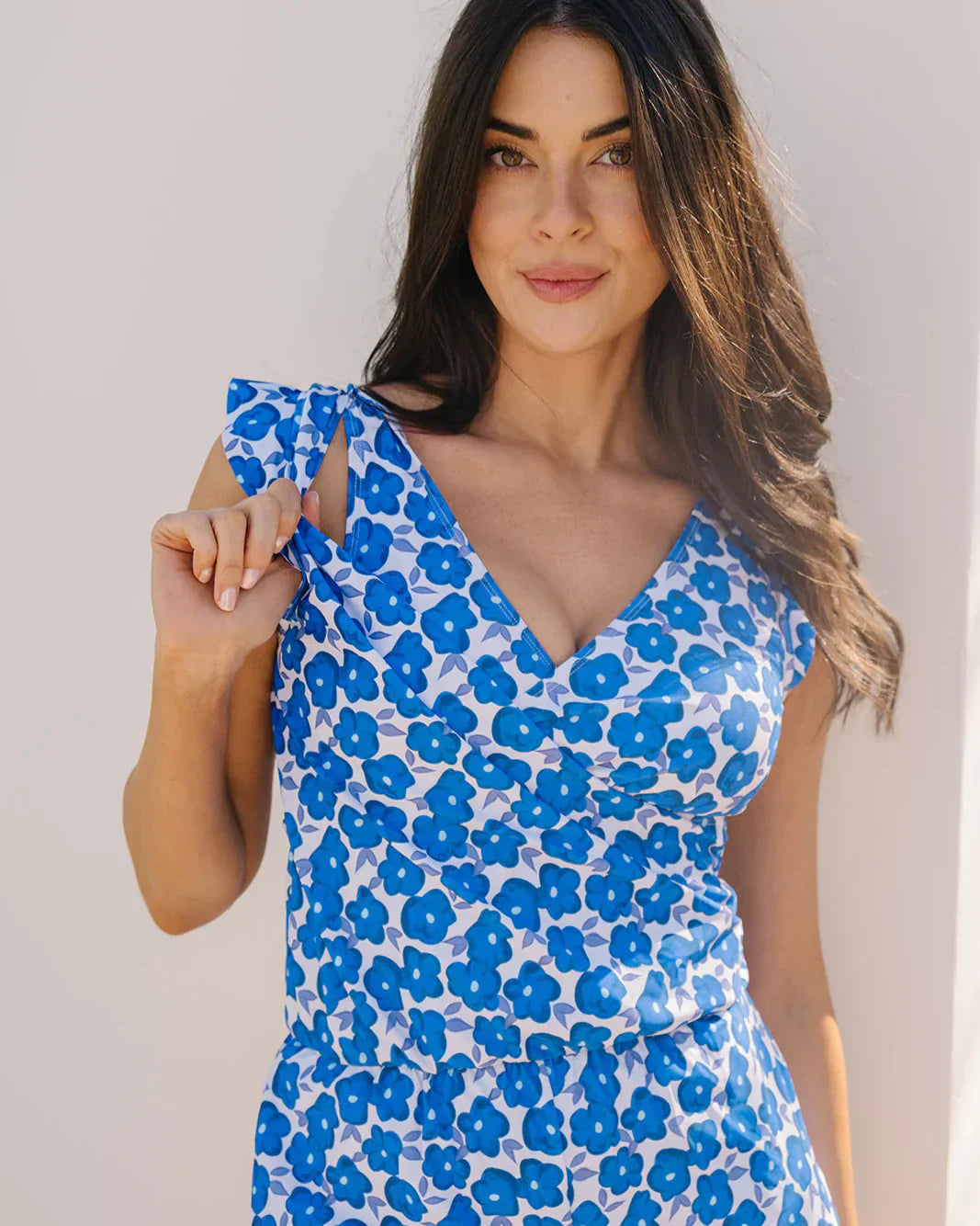 Sophie | Costume da bagno elegante con volant e reggiseno integrato